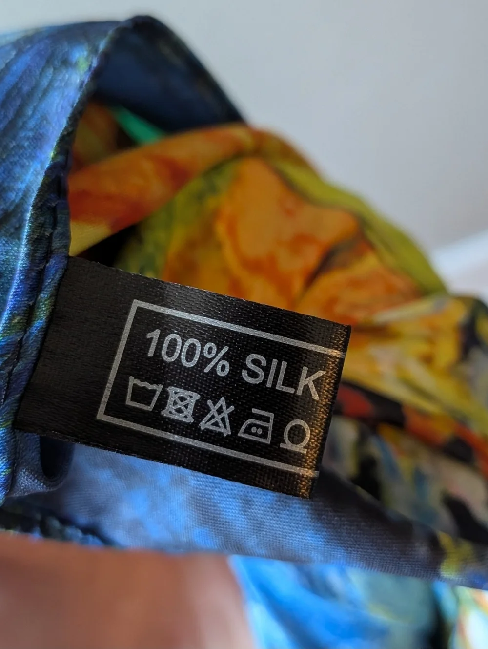 Van Gogh Cafe Terrace Silk Scarf